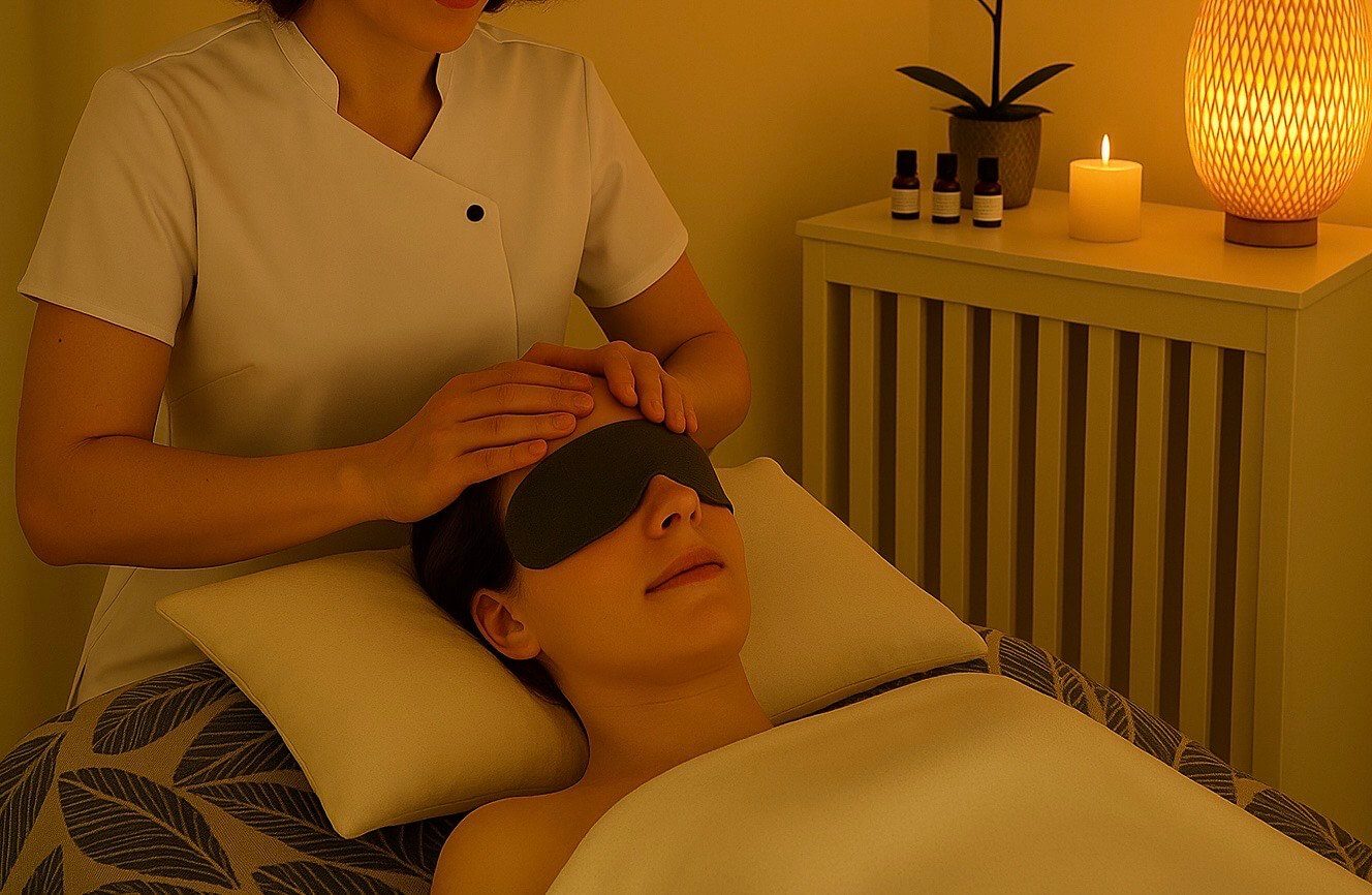 Relaxation Massage uses light to moderate pressure, long flowing strokes, and rhythmic movements to ease tension and create a sense of full-body harmony.