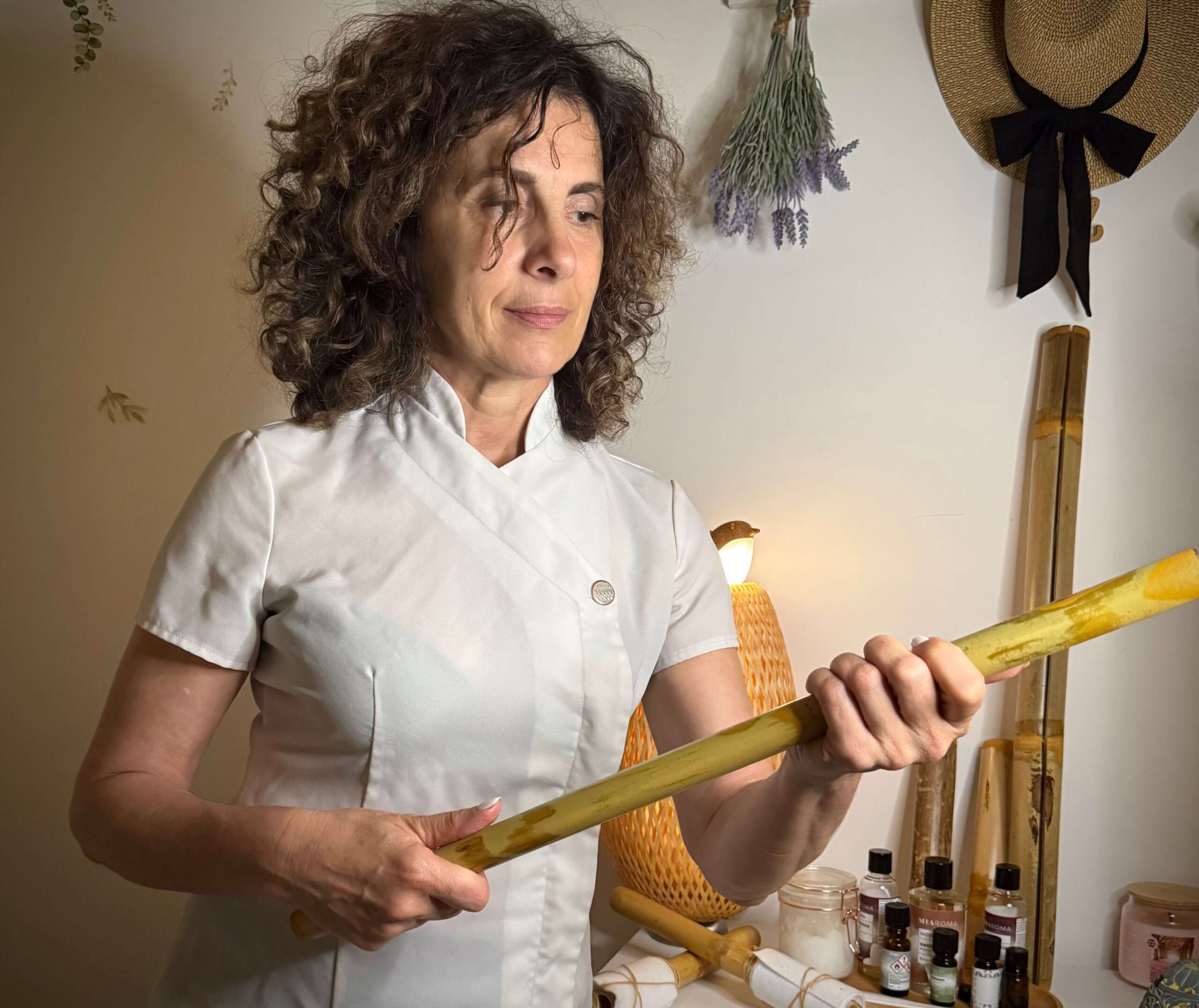 Bamboo Massage in Bath experience chronic muscle tightness Therapist Teresa Migliaccio